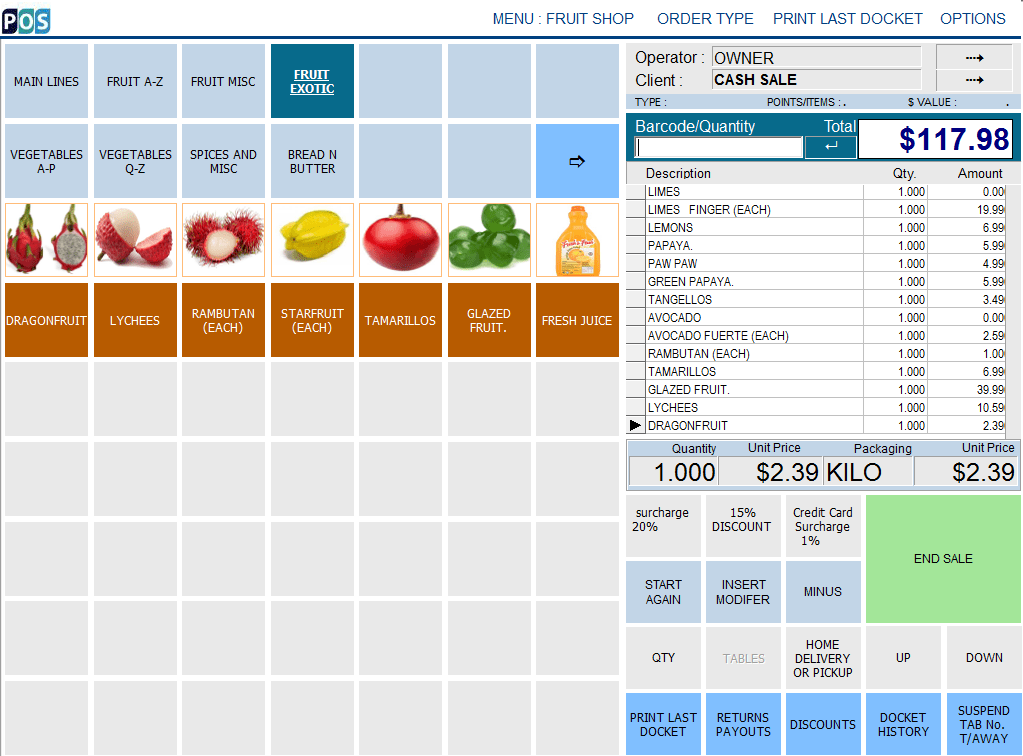 grocery pos system